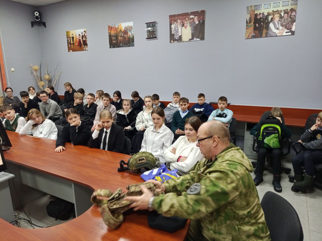 Встреча с участником СВО.