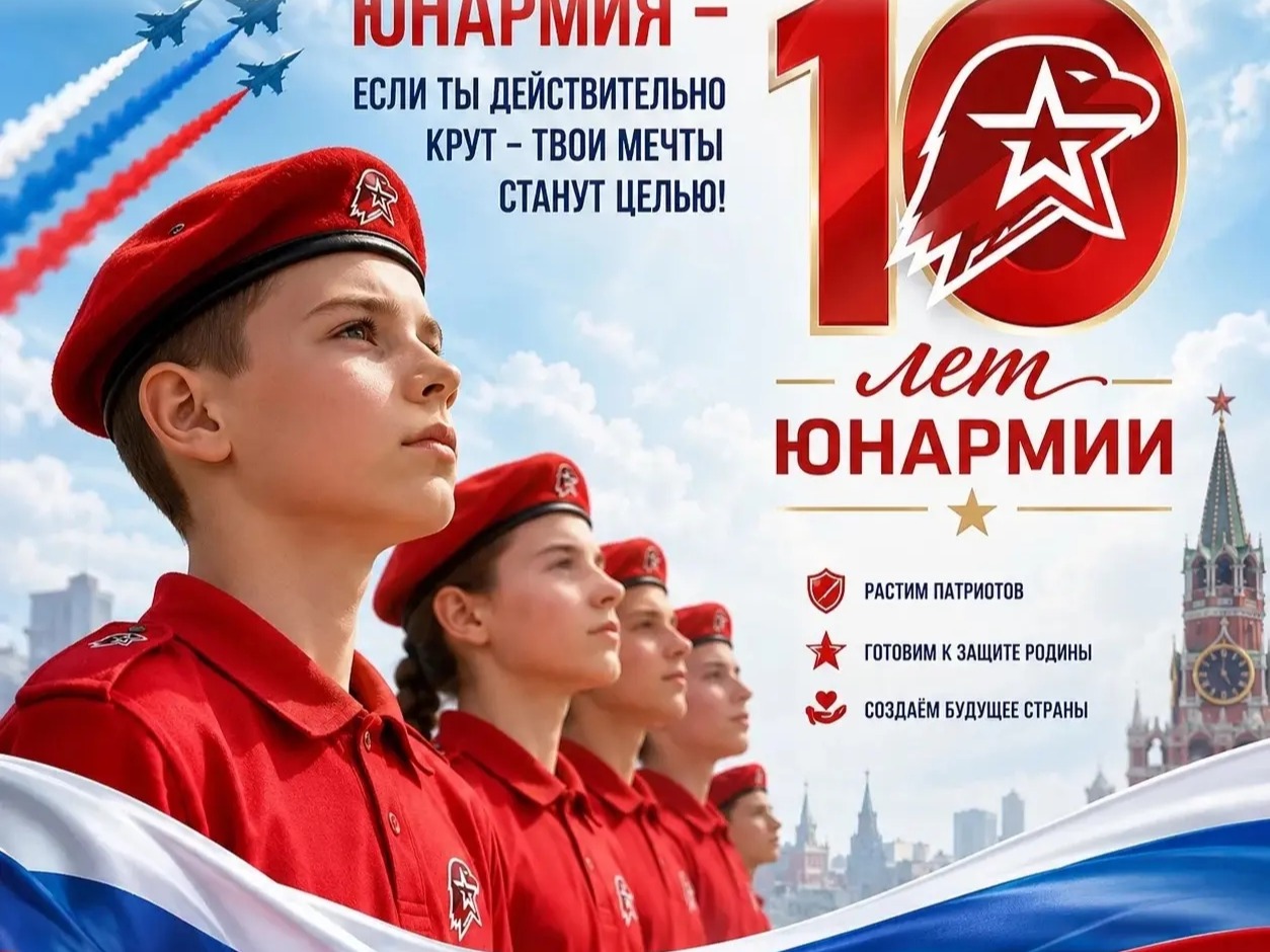 Юнармии 10 лет!.