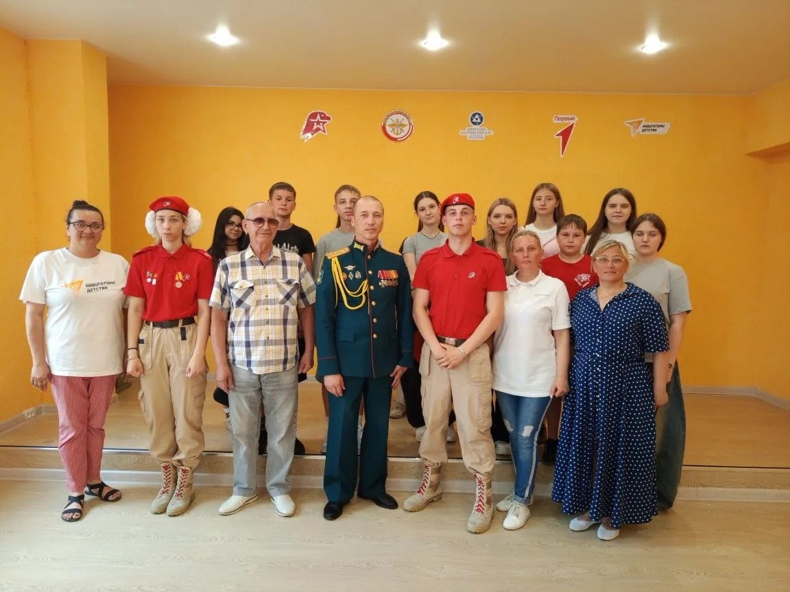 Встреча с участником СВО!.